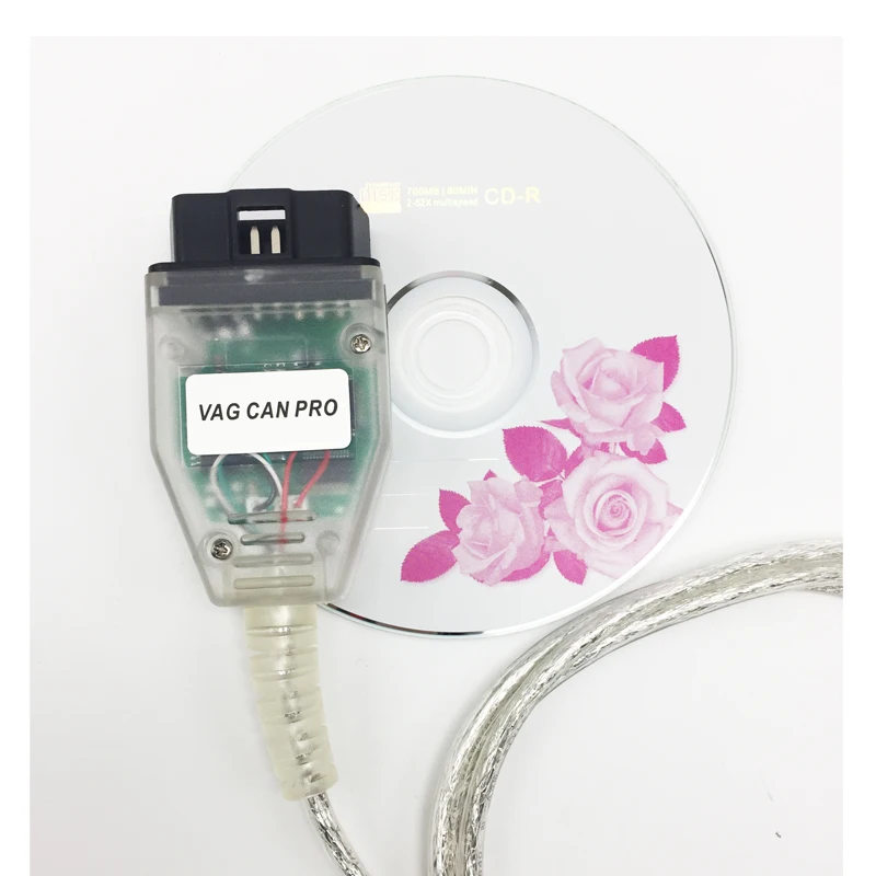 VAG CAN PRO V5.5.1 с чипом FTDI FT245RL VCP OBD2 Диагностический интерфейс USB кабель поддержкой Can