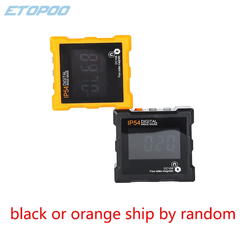 Новый 2 сторонний мини магниты цифровой транспортир электронный инклинометр