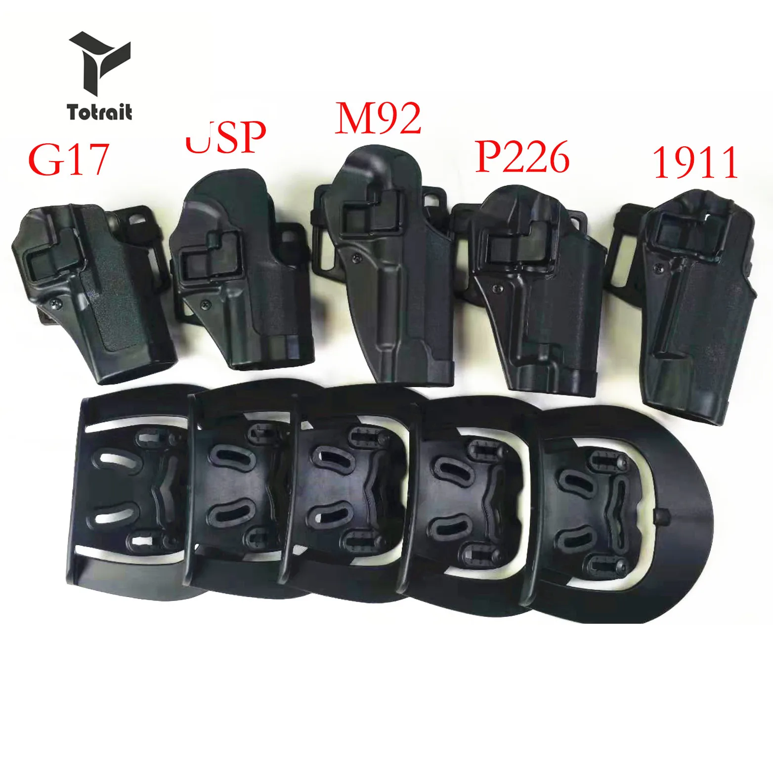 TOtrait Тактический Страйкбольное ружье кобура для Glock17 22/USP/Кольт 1911/ M9/SigP226 Военная