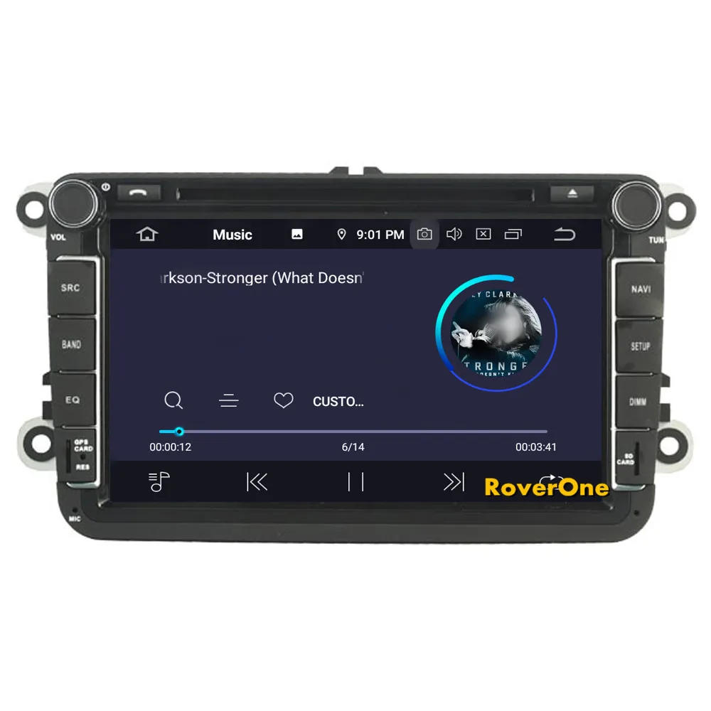 Для VW Golf Plus MK4 MK5 EOS Passat B6 B7 CC Jetta Caddy Android 9,0 Автомобильная Мультимедийная система стерео DVD Радио gps навигация