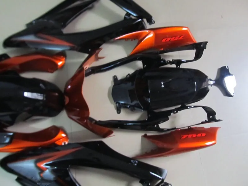 Injection Mold Fairing kit for GSXR600 750 K8 08 09 GSXR 600 GSXR750 2008 2009 ABS Red black Fairings set+Gifts SI08 | Автомобили и