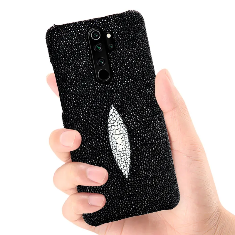 Чехол из натуральной кожи Stingray для Xiaomi Redmi Note 8 Pro 8T 9 10 10S 9S чехол Mi 11 9T 10T Lite A3 9t pro Poco F3