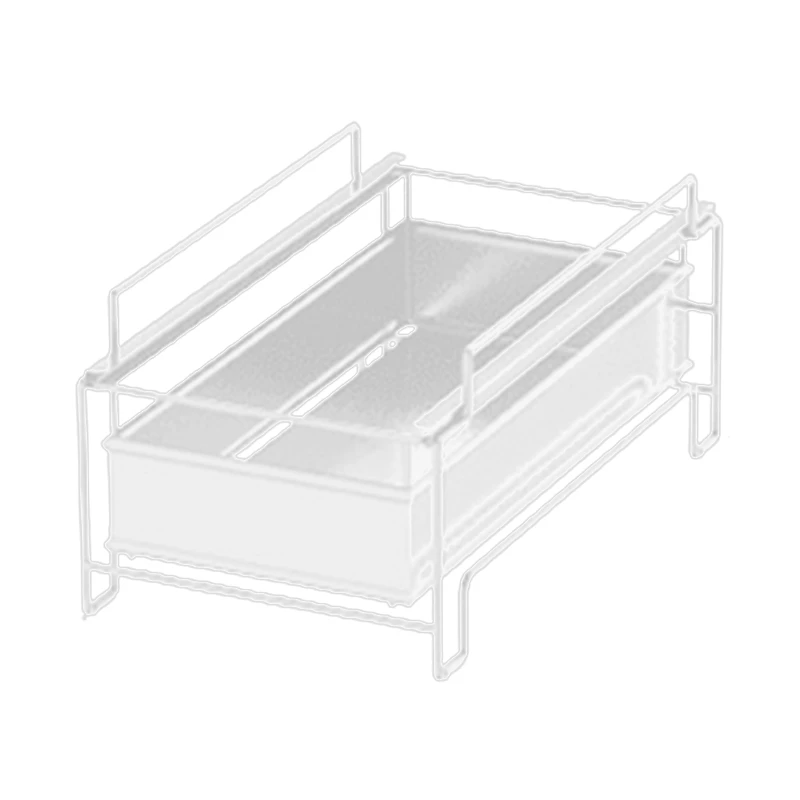 

Under the Kitchen Sink Storage Rack Drawer Type Can be Pushed and Pulled Under the Cabinet Telescopic Shelf