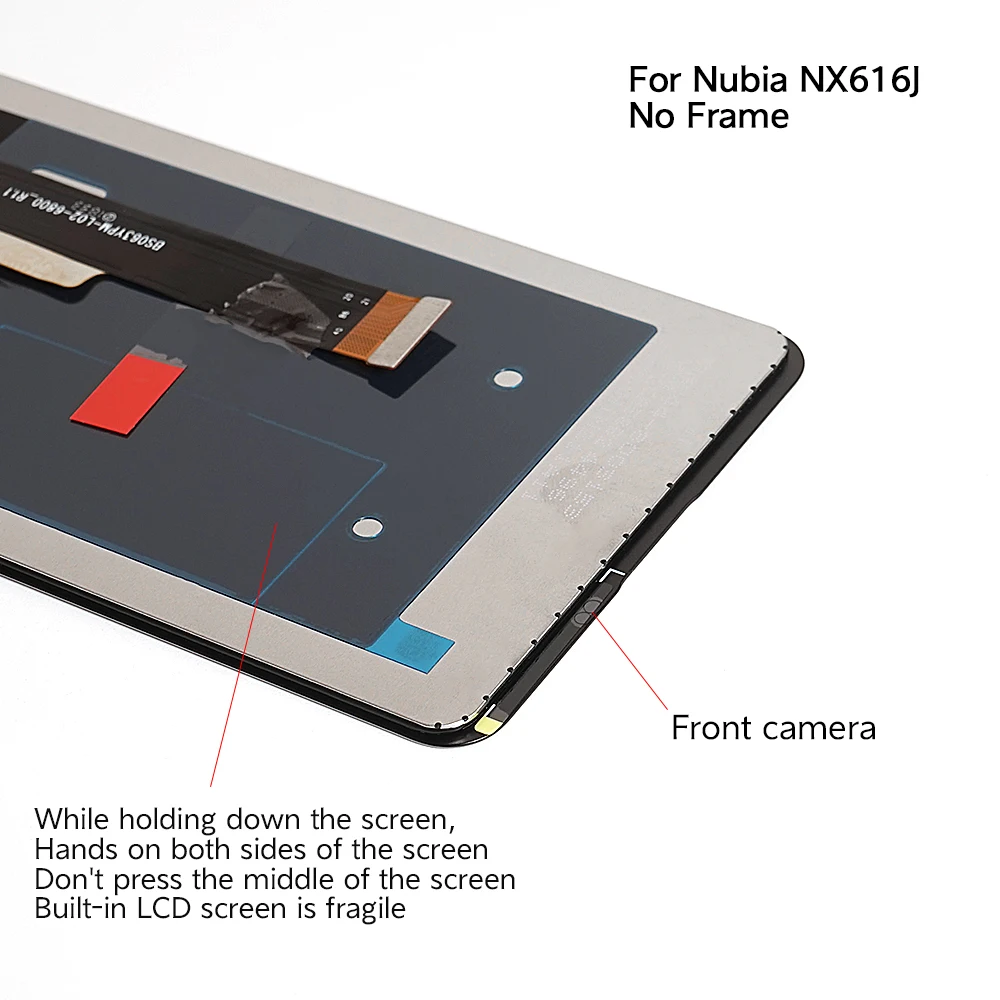 6 26 &quotОригинальный ЖК дисплей для ZTE Nubia X NubiaX NX616J фотоэлементов замена
