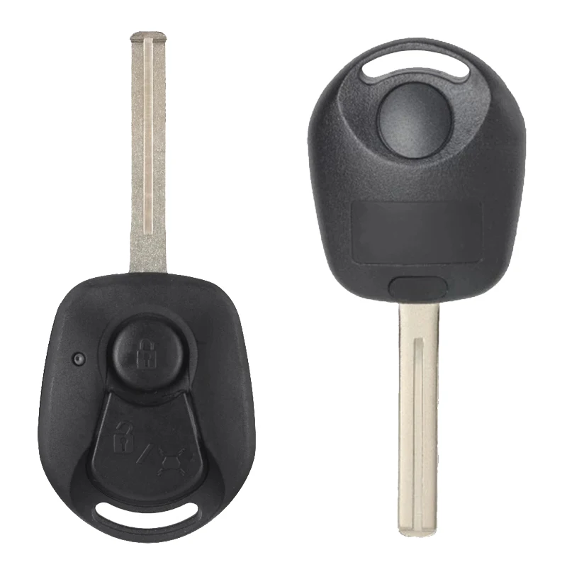 

Запасной пульт дистанционного управления Keyecu, чехол для автомобильного ключа, чехол с 2 кнопками для SsangYong + необработанное лезвие