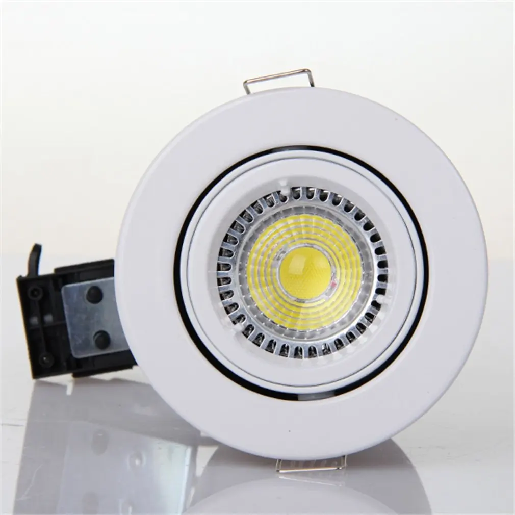 

Hot Sale 4 Fireproof Downlight Holders Rotatable 102x132MM Fire Rated Ceiling Downlight Lighthouse Tilt Adjustable Downligher