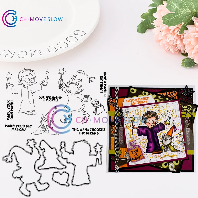 CH Make свои собственные магические штампы и для резки металла трафареты карт