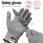 Перчатки высокой прочности для защиты уровня 5, защитные перчатки для защиты от порезов, кухонные перчатки для защиты от порезов рыбы, мяса, защитные перчатки для резки