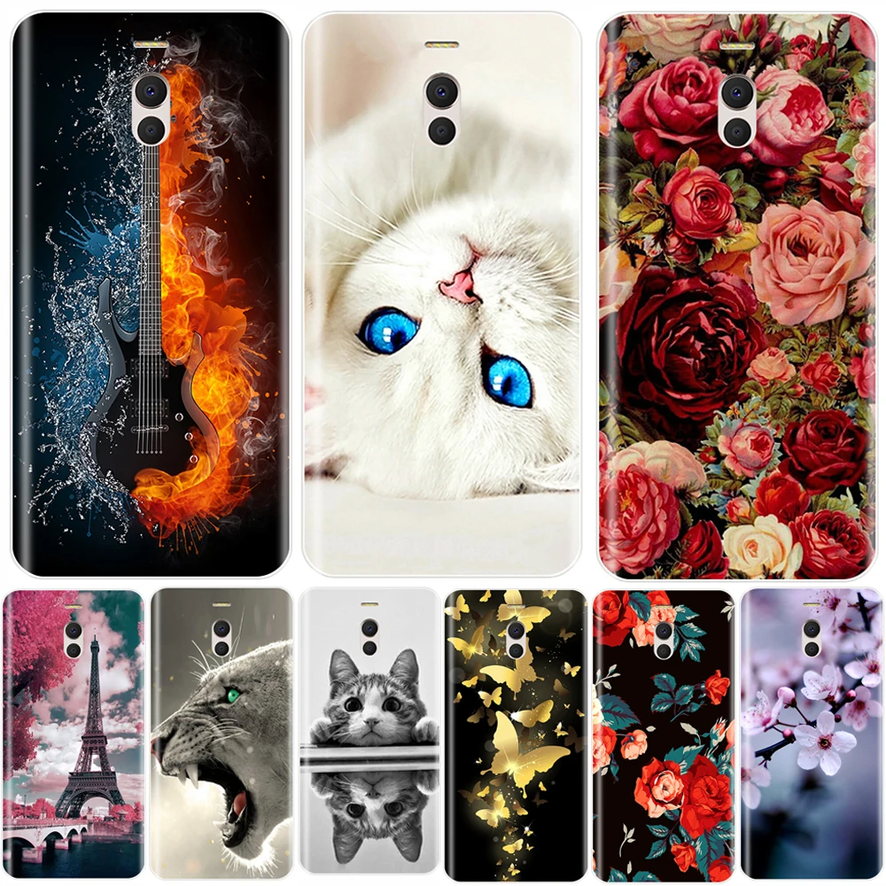 Чехол для телефона Meizu M6 M6S M5C M5 M5S M3S M3 M2 Мягкий Силиконовый ТПУ чехол накладка с