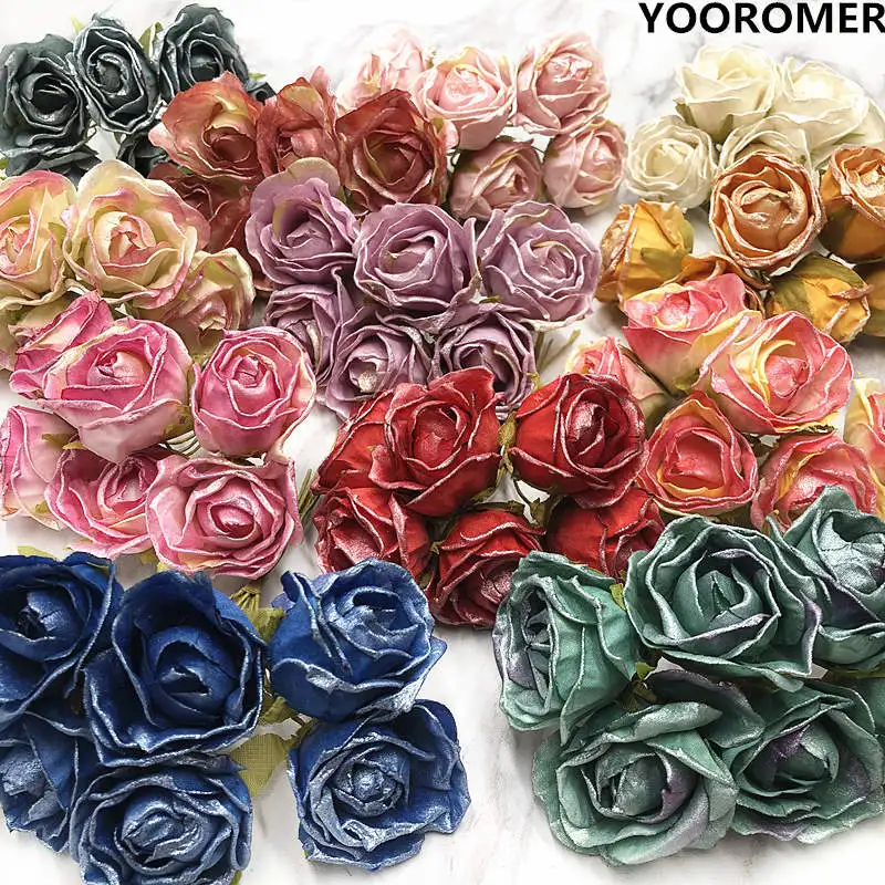 YOOROMER 6 шт. искусственная кожа украшение для рукоделия создание искусственных и