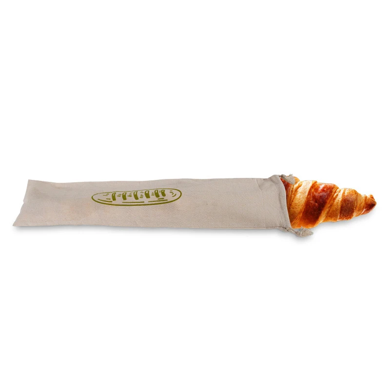 

4 pcs/set Linen Bread Bags Extra Large Natural Unbleached Bread Bags Reusable Drawstring Bag for Loaf Baker P7Ding