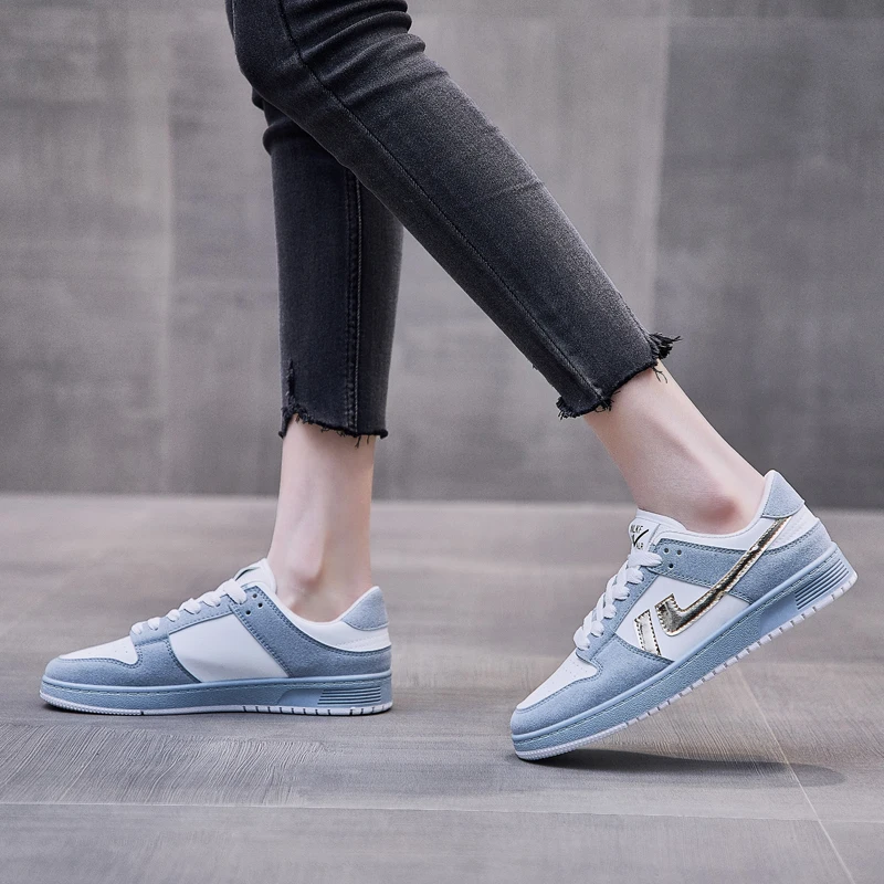 

Brand Women Flats Shoes Leather Fashion Sneakers Zapatos Mujer Footwear Female Walking Shoes Superstar Woman Shoes Ladies White