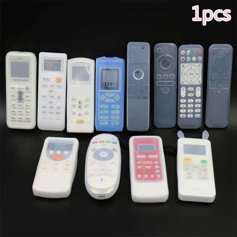 

Transparent Shrink Film for TV Air Conditioner Remote Control Protective Case Sheath Remote Dustproof Cover Shell Bag