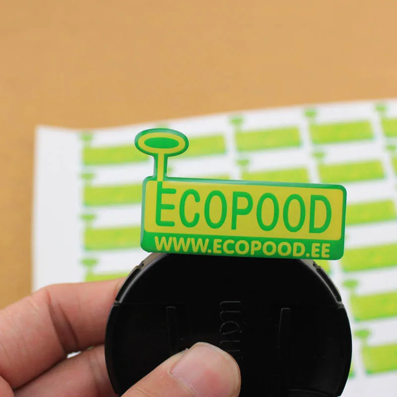 Фабричная фотоэпоксидная наклейка прозрачная полимерная 3D фотоэтикетка |