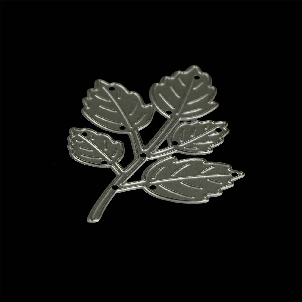 1 шт. листья Форма металлические высекальные формы резка бумажные карточки для