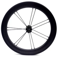 SILVEROCK Carbon 16 349 External 1-3 Speed Wheelset for Brompton 3Sixty Folding Bicycle 38mm High Profile Wheels