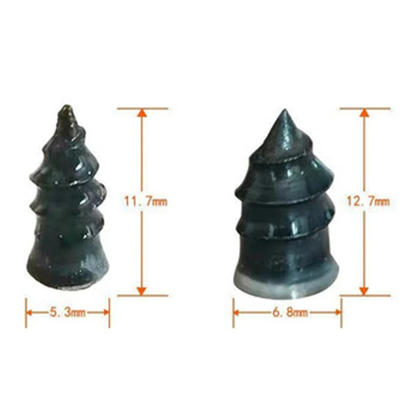 

1PC S/L Motorcycle Vacuum Tyre Repair Nail Tubeless Tyre Repair Rubber Nails Self-tire Repair Tire Film Nail Bicycle Repair