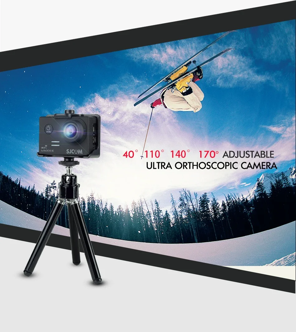 Экшн камера SJCAM SJ5000X Elite 2 0 100% оригинал ЖК дисплей NTK96660 Wi Fi 4K 24fps 2K30fps гироскоп спорт
