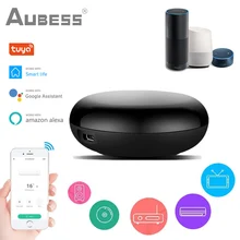 Smart Wireless WiFi-IR Remote Controller Tuya APP WiFi Infrared Remote Controller Conditioning TV Works With Alexa Google Home