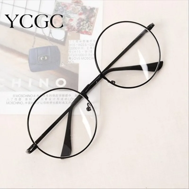 Модные винтажные Ретро очки с прозрачными линзами женские и мужские модные