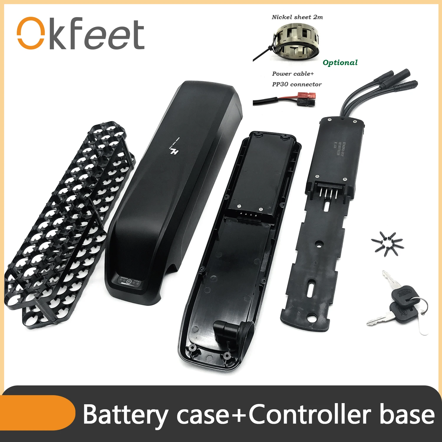 Аккумулятор Okfeet Ebike HL коробка для хранения аккумуляторов 36 в 48 контроллер