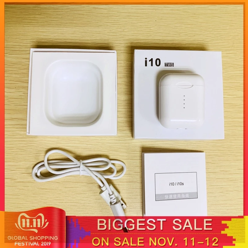 I10 tws оригинальные мини i12 5,0 bluetooth наушники i100 беспроводные наушники air i7s гарнитура геймер для xiaomi iPhone samsun