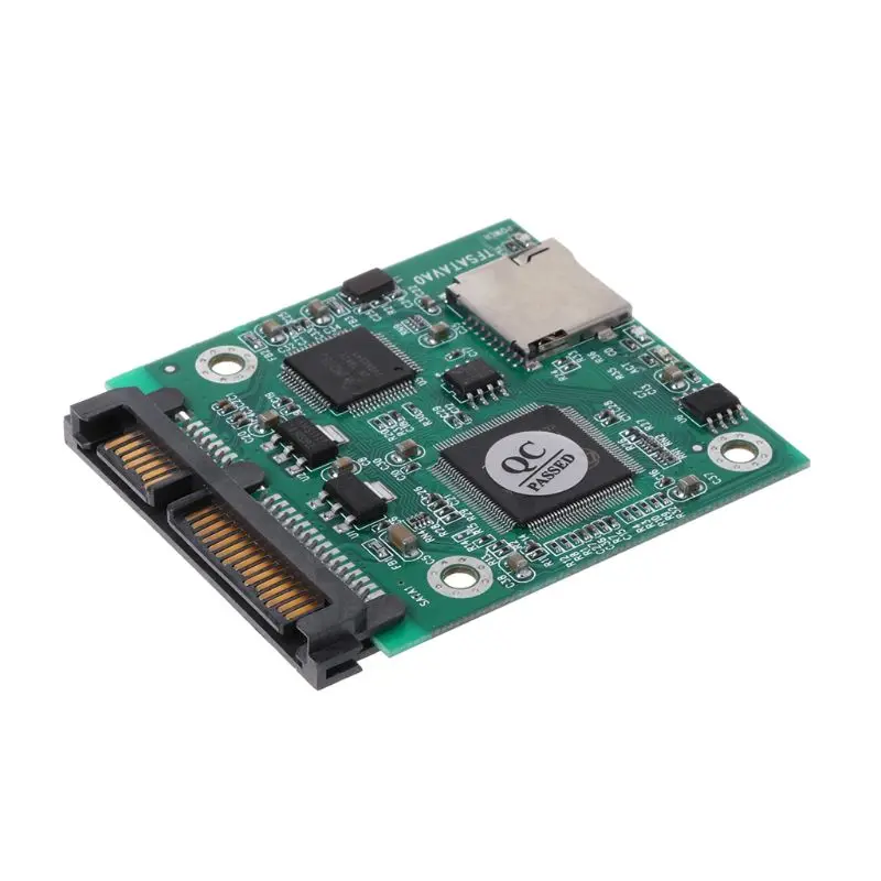 Карта Micro SD TF 22pin SATA адаптер плата модуля конвертера 2 5 &quotHdd корпус|Детали и