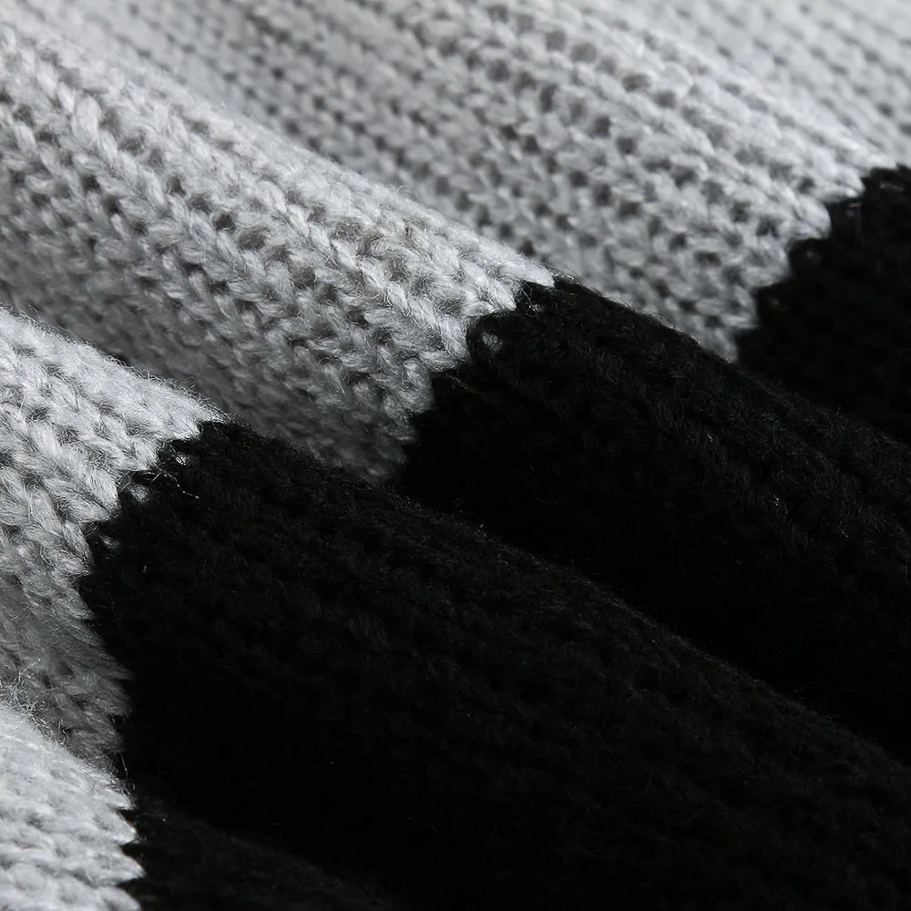 

Turtleneck Sweater Womens Easy Knit Sweater Jumper Long Sleeve Soft Elastic Loose Sweater Pull Femme Hiver Dames New#15