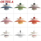Креативный подвесной светильник OUTELA Nordic, современные красосветодиодный ные светильники для украшения дома, столовой