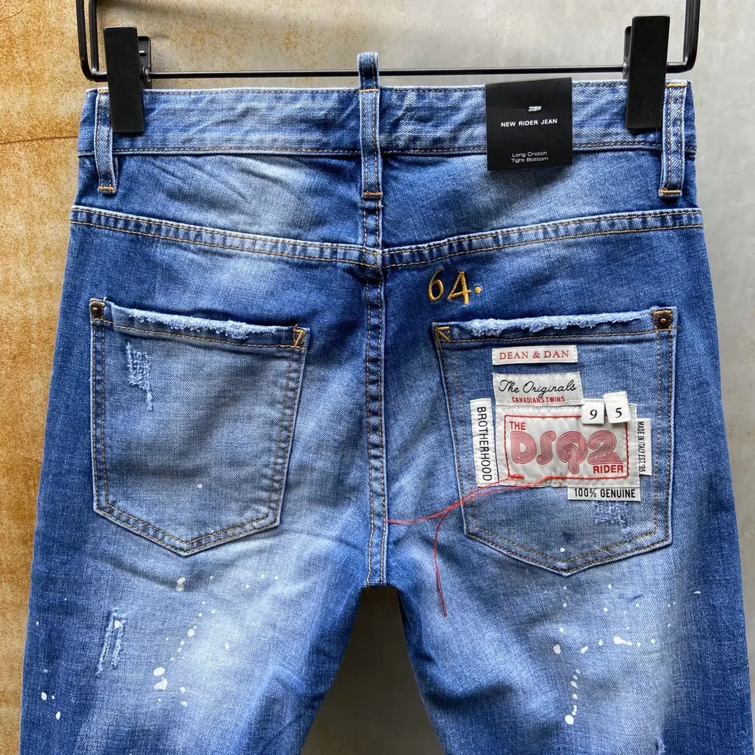 blue jeans women classic,Authentic,DSQUARED2,Retro,Italian brand ,Women/Men Jeans,locomotive,Jogging jeans,DSQ923