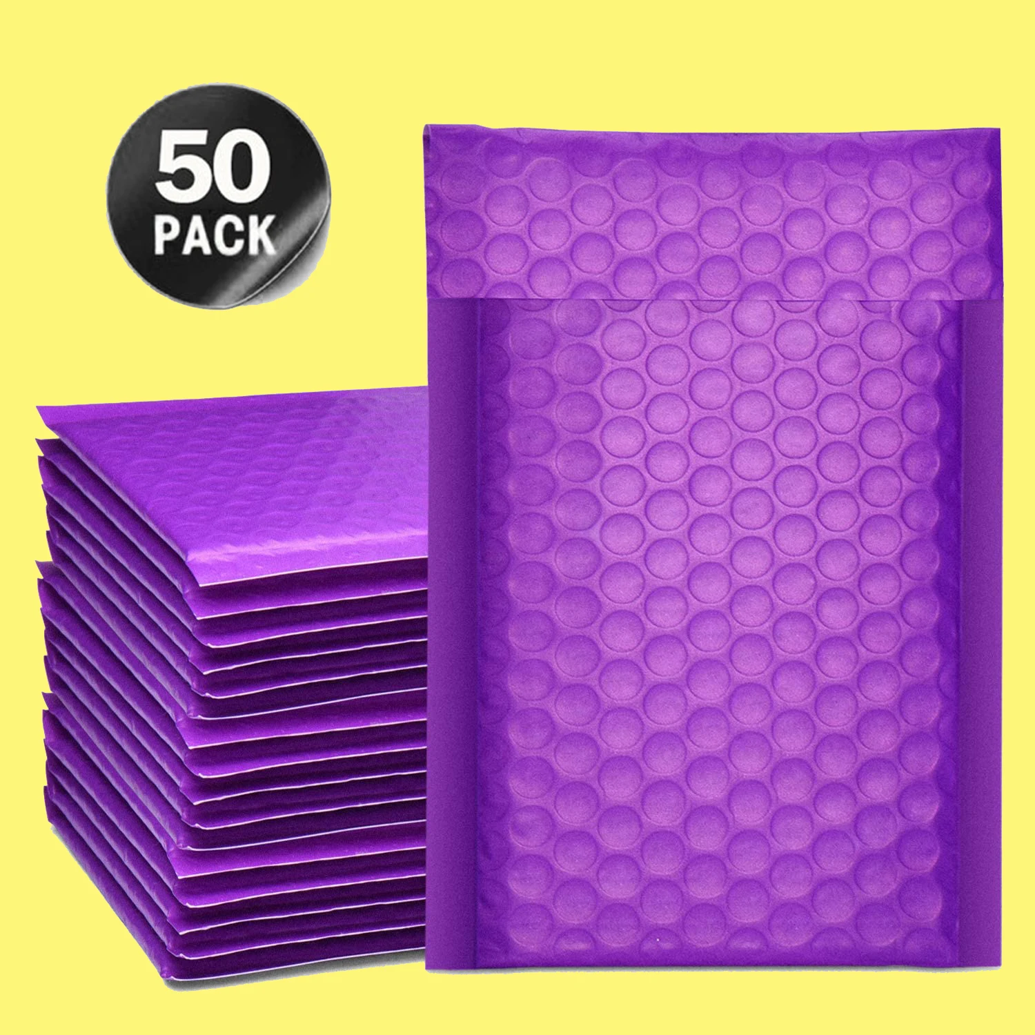 Новые пурпурные конверты для почтовых отправлений, 50 шт. от AliExpress WW
