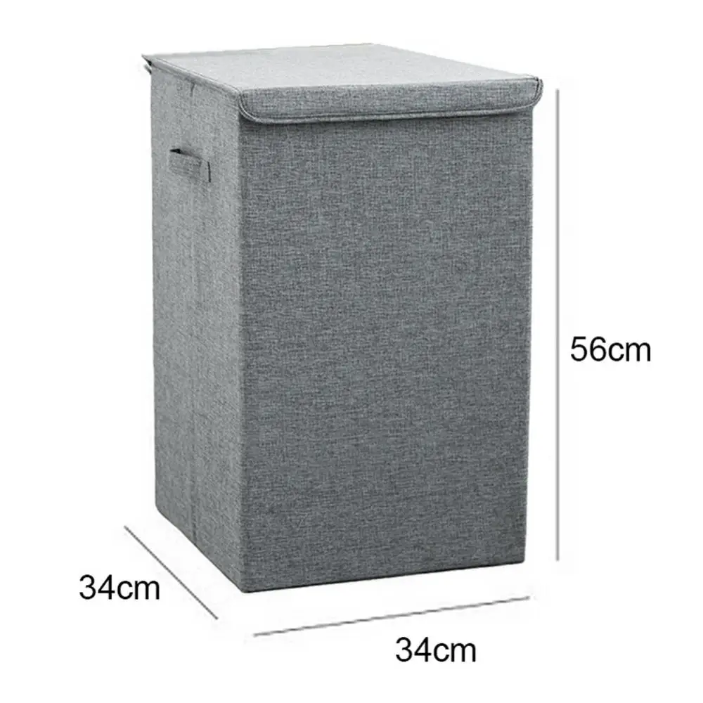 

60% Hot Sales!!! Storage Basket Handle Clothes Cover Laundry Bucket Large Capacity Folding Holder