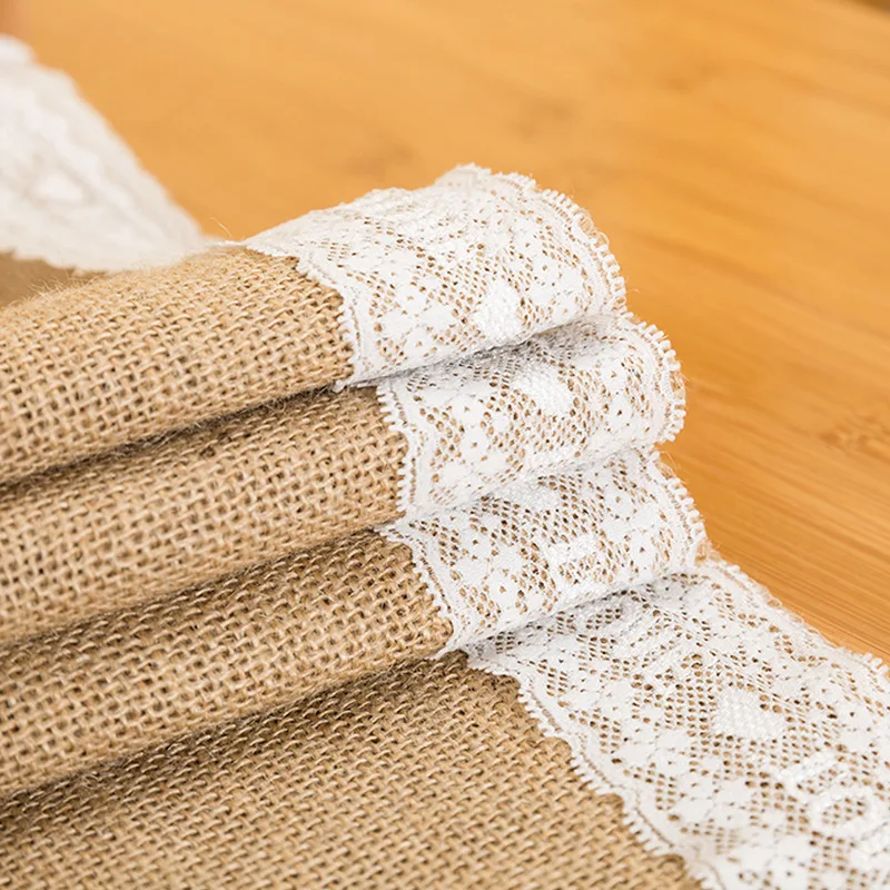 Новые кружевные скатерти настольный флаг вечерние Декор Счастливого Рождества