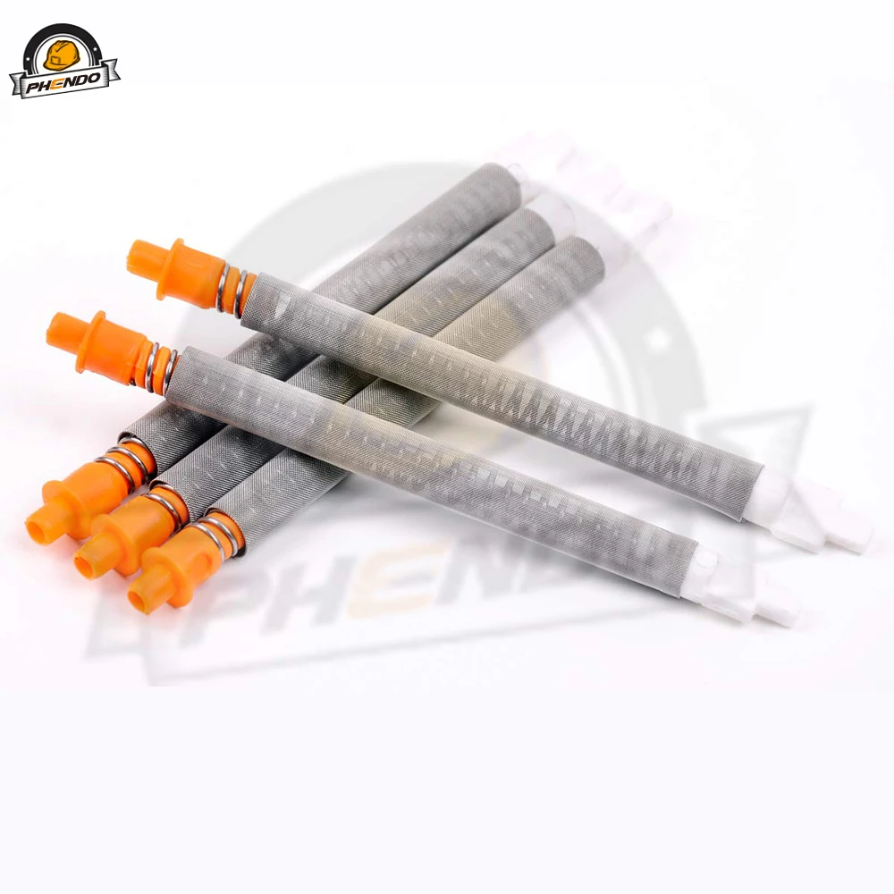 Фильтр для распылителя PHENDO 5 шт./10 шт. 30/60/100/150 Mesh для замены в распылителях краски без воздуха GRC Contractor ll.