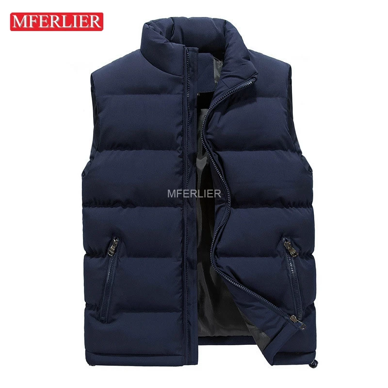 

Spring Winter Men Vest Large Size 5XL 6XL 7XL 8XL 130kg Loose Vest 2 Colors
