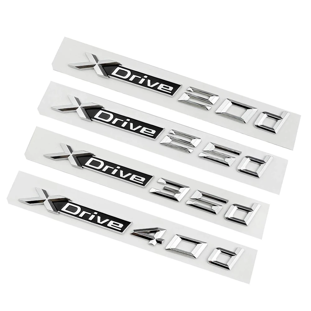 

2pcs XDrive 40d Side Sticker For BMW E90 E60 E34 E36 E39 E46 X3 X5 X6 X7 20d 25d 30d 35d 3 4 5 6 7 Series BMW Fender Sticker