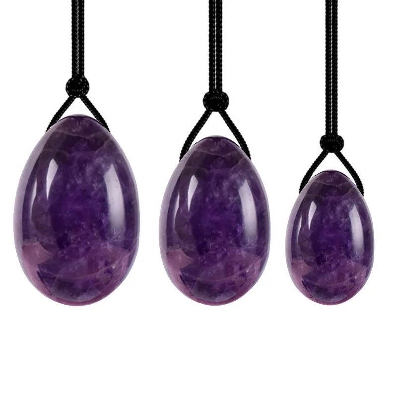 Натуральный розовый кварц Yoni набор яиц для массажа Kegel упражнения укрепления
