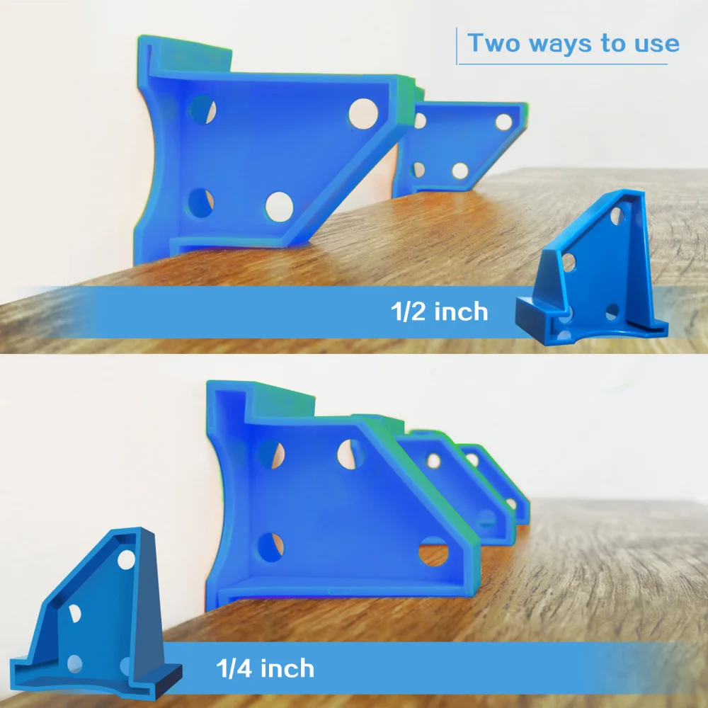 

Tools Floor Installation Double-headed Gasket ABS Blue 20PCS Compatible With Vinyl Planks Special Triangle Flooring Spacers