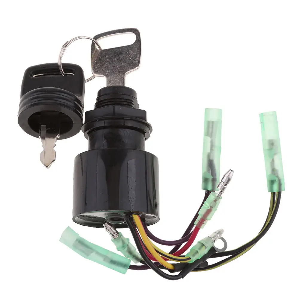 

87-17009A5 Marine Ignition Key Switch Fits 3 Position Off-Run-Start