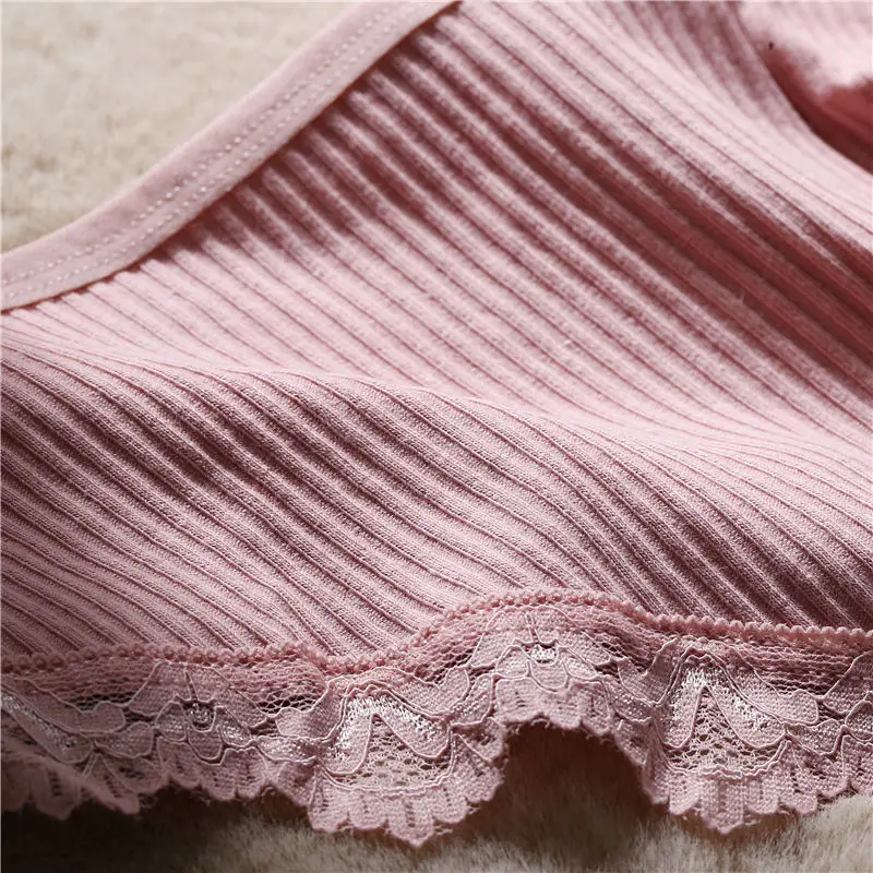 3 шт./компл. кружевные хлопковые трусики сексуальное нижнее белье трусы для