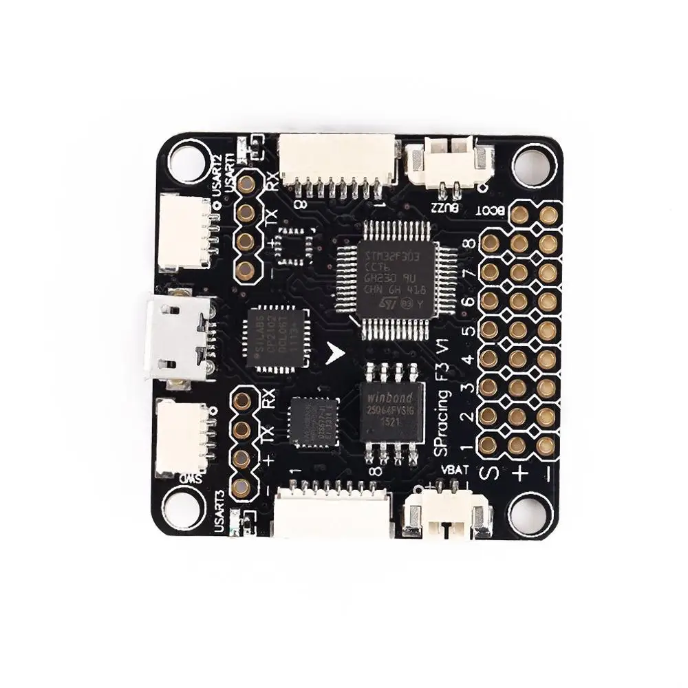 Droyuke компактного SP Racing F3 Полетный контроллер Acro 6 DOF / Deluxe 10 для QAV250 нить 215 QAV R 220