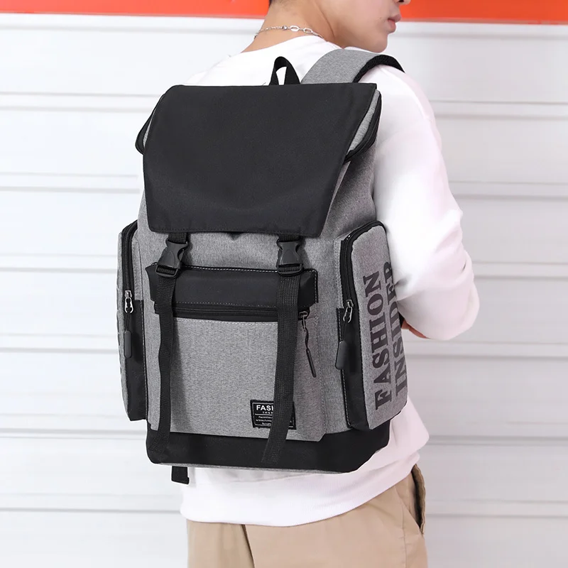 

Men's Backpacks 15.6 Inch Laptop Backpack Business Backpack Computer Backpacks Travel Large Capacity Waterproof Oxford Mochila