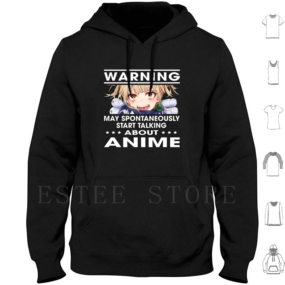 Химико Тога хентай аниме художественные подарочные толстовки с длинным рукавом