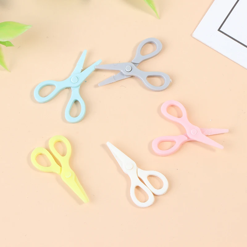 

New Simulation Mini Scissors Miniature Dollhouse Furniture 1:12 Accessories