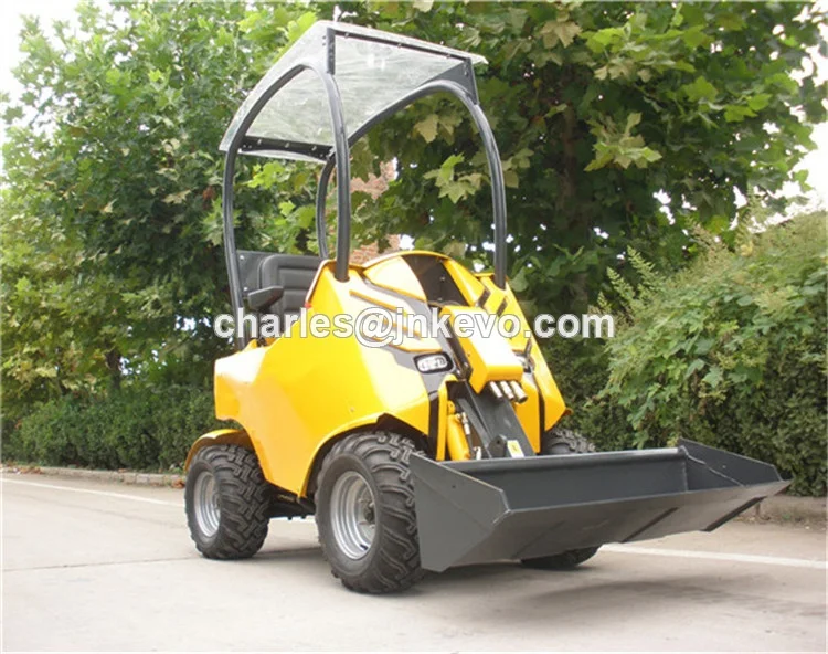 США Briggs & Stratton 23hp мини траншеекопатель 4 в 1 ковш погрузчик с бортовым
