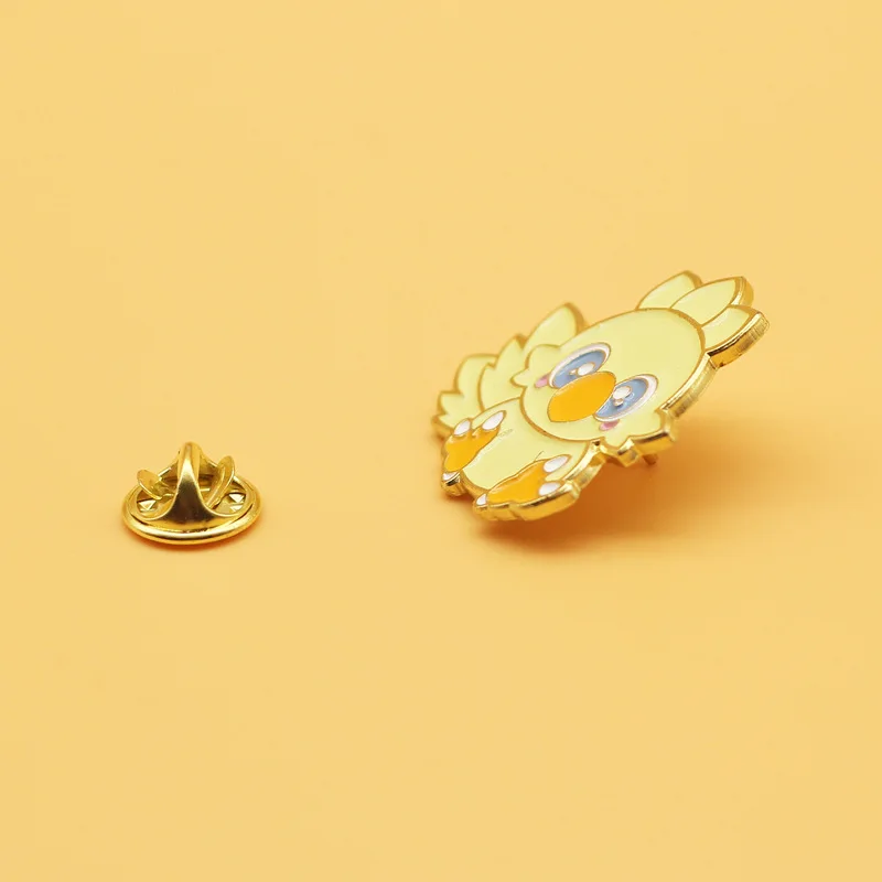 Final Fantasy Chocobo брошь красивые шпильки карманные монстры значок для рюкзака мужская