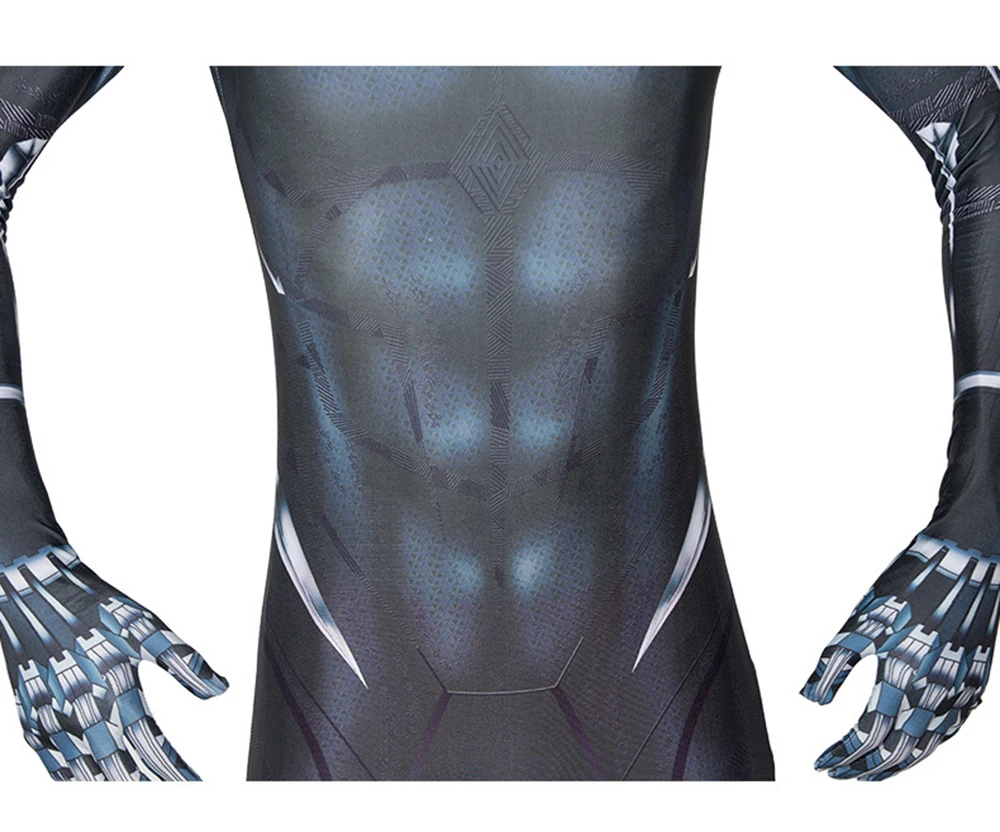 Новая Черная пантера костюм для мужчин мальчиков детей взрослых косплей