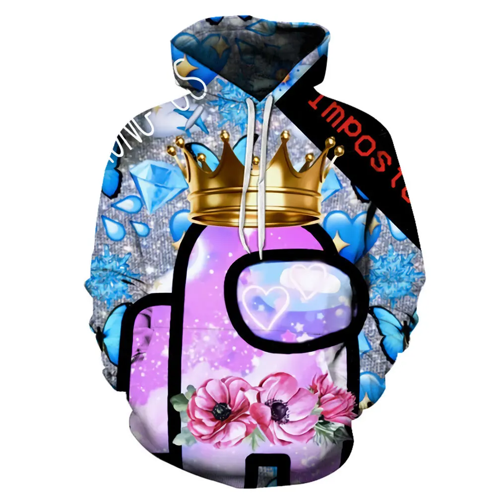 

New Game Among Us 3D Hoodies 2020 Women Men Fashion Casual Cartoon Hoodie Funny Sweatshirt Streetwear Girls Autumn Winter Jacket