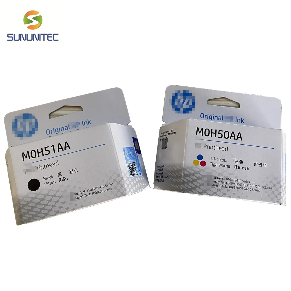 Печатающая головка M0H51A M0H50A GT51 GT52 печатающая для HP GT5810 GT5820 GT5822 чернильный бак 310 311