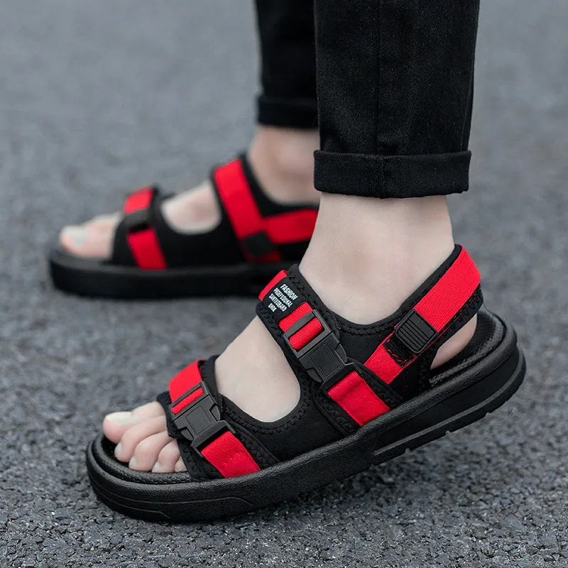 

New Men Sandals Non-slip Summer Flip Flops High Quality Outdoor Beach Slippers Casual Shoes Cheap Men's shoes Water Shoes
